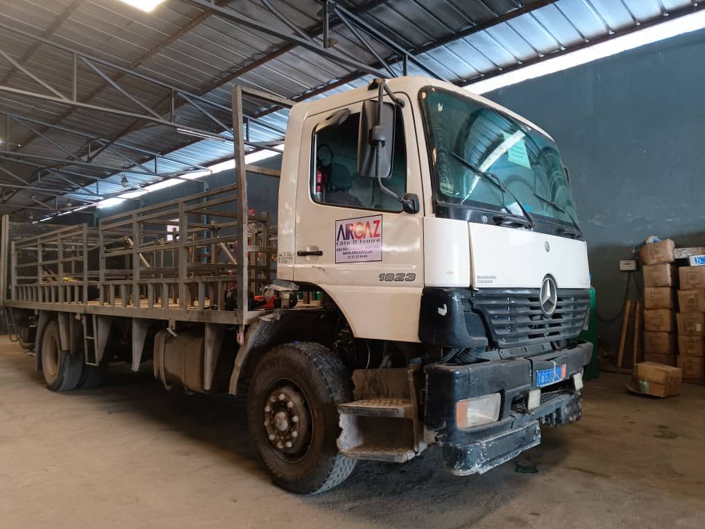 Camion de livraison AIRGAZ