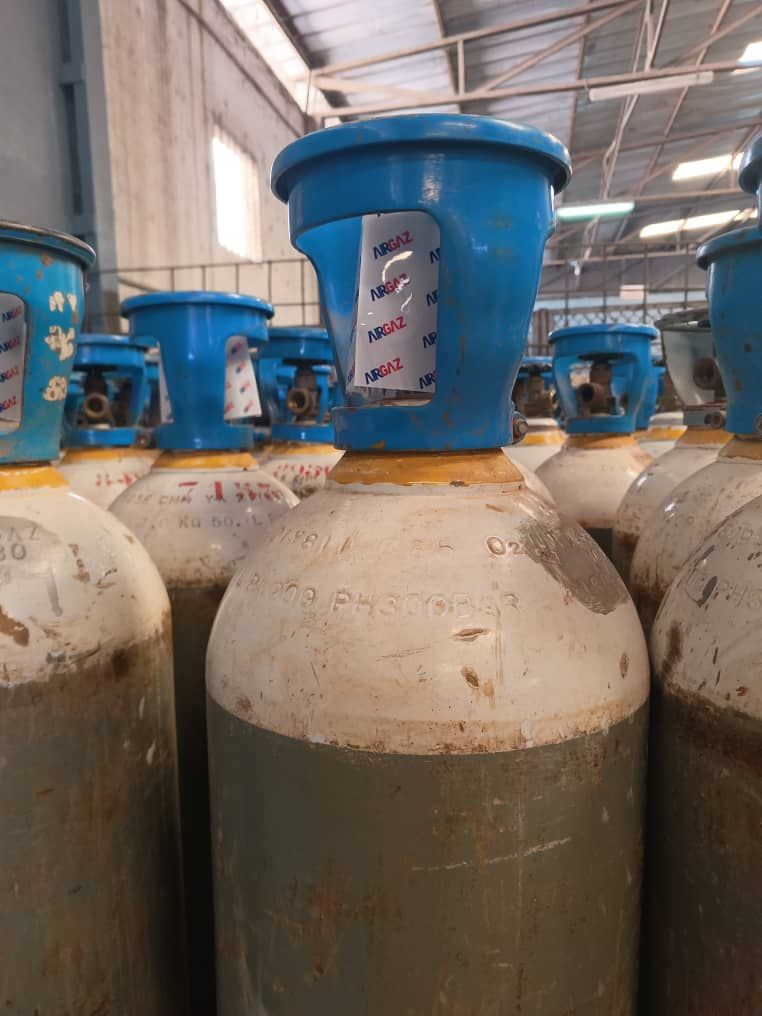 Bouteilles de gaz industriels AIRGAZ