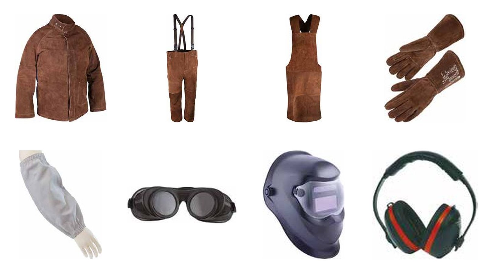 Équipements de protection du soudeur